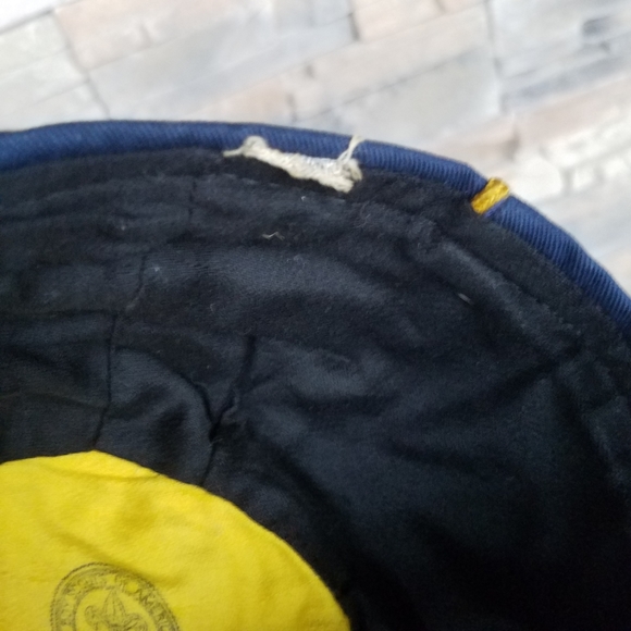 Cub Scouts Wolf Boy BSA Blue Fitted Child Size Baseball Cap Hat Vintage H - Picture 7 of 8